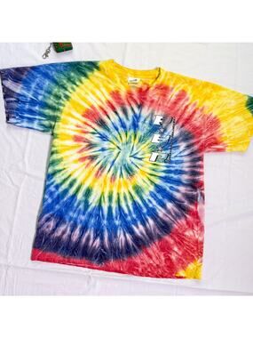 Vintage PBR Bull Riders Tie Dye T-Shirt - L